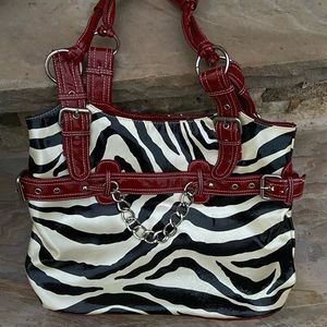 Zebra tote bag
